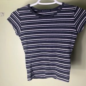 Brandy Melville striped short sleeve one size 🤍